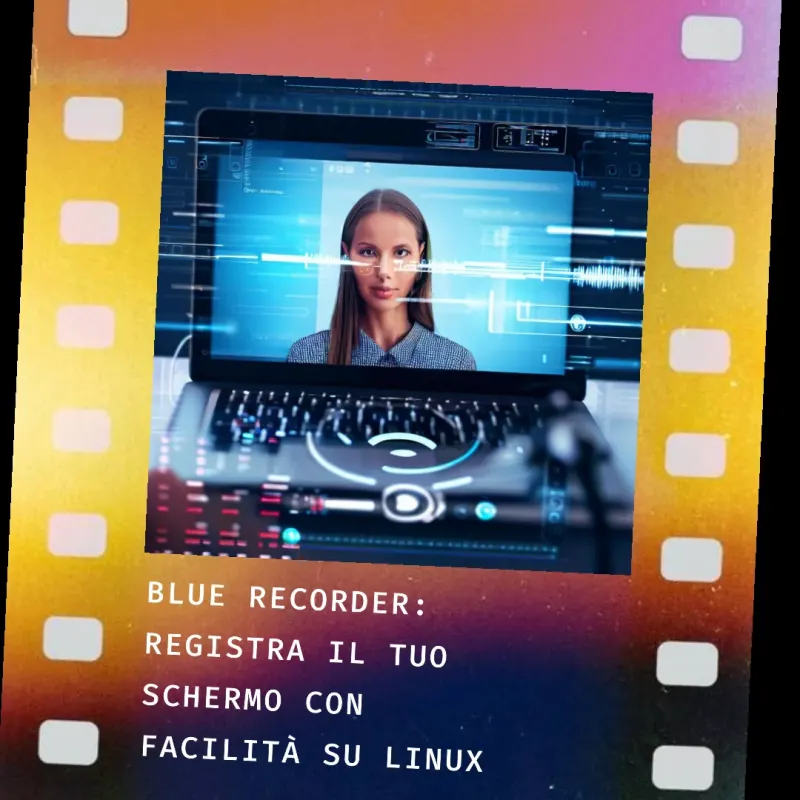 Blue Recorder Registra il tuo schermo con facilità su Linux