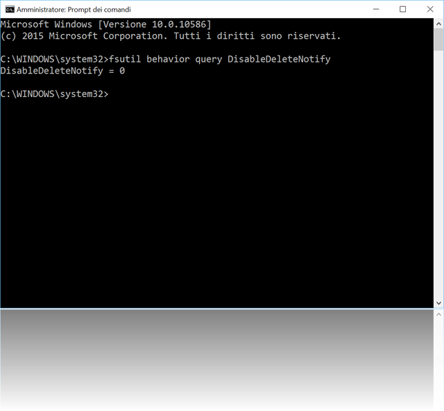 Come controllare, disabilitare, o abilitare il supporto TRIM in Windows